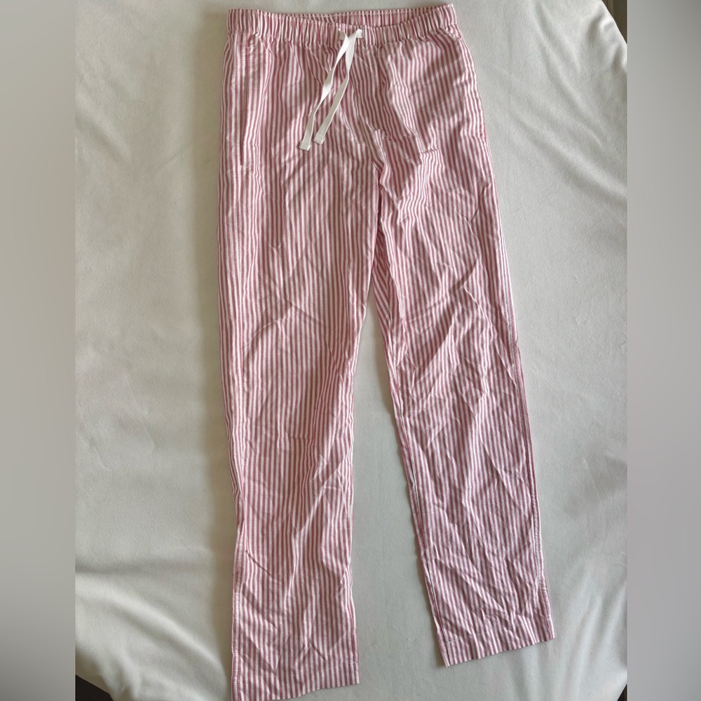 GAP Red/Pink Candy-Striped Pajama Pants, Size XS - Picture 6 of 6